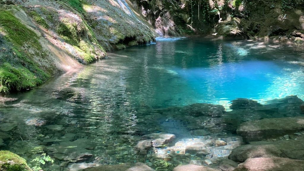 Laghetti bei Lecchiore in Ligurien, nahe Dolcedo