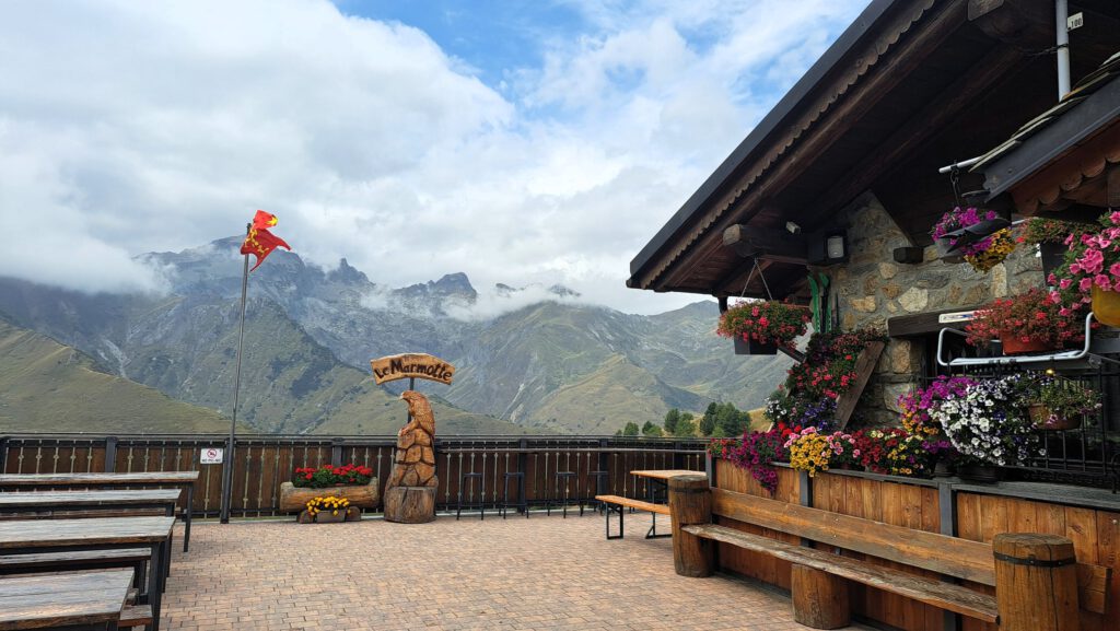 Alta Via del Sale Hütte La Marmotte Limone Piemont
