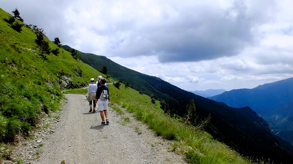 Wandern auf der Via del Sale - Alte Militärstraße
